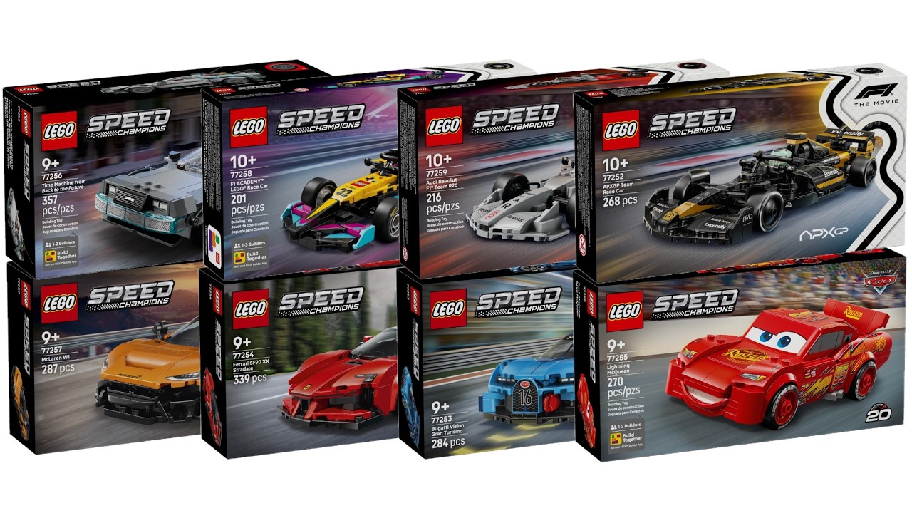 All LEGO Speed Champions Sets 2026 January - March Compilation/Collection Speed Build