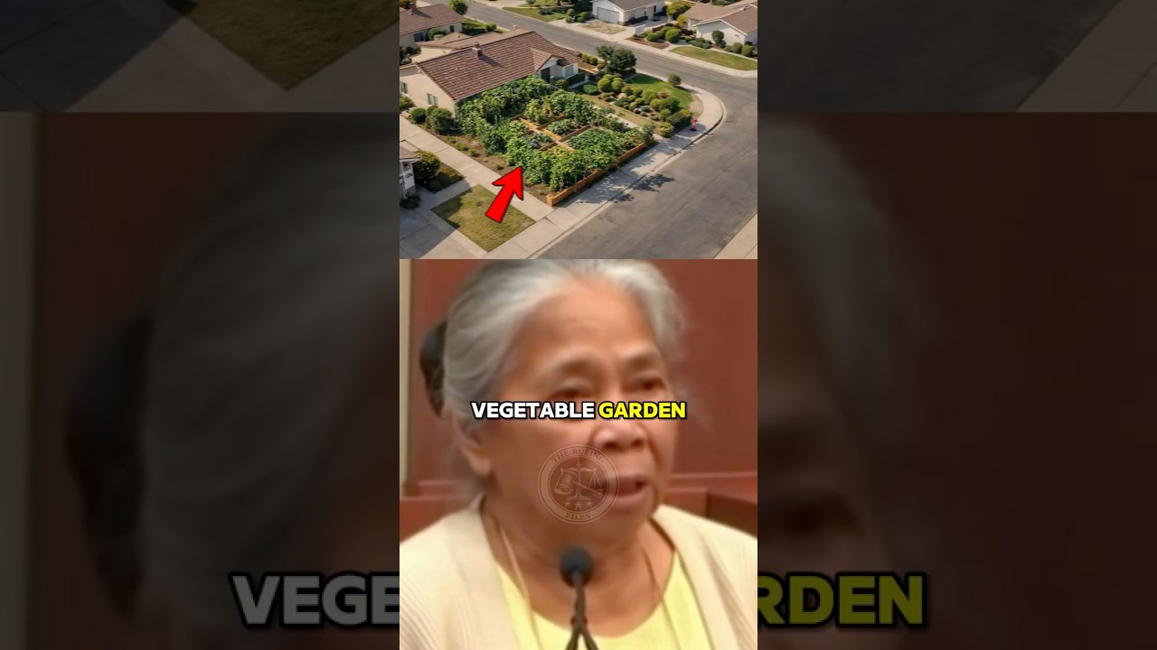 HOA Demanded She DESTROY Her 30 Year Garden! 😱