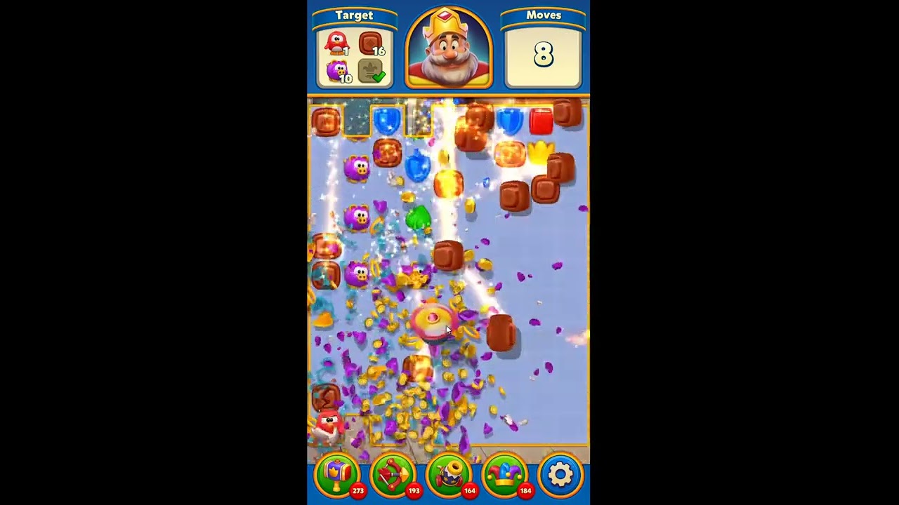 Royal Match Level 11423 - NO BOOSTERS GAMEPLAY 👑 | SKILLGAMING ✅