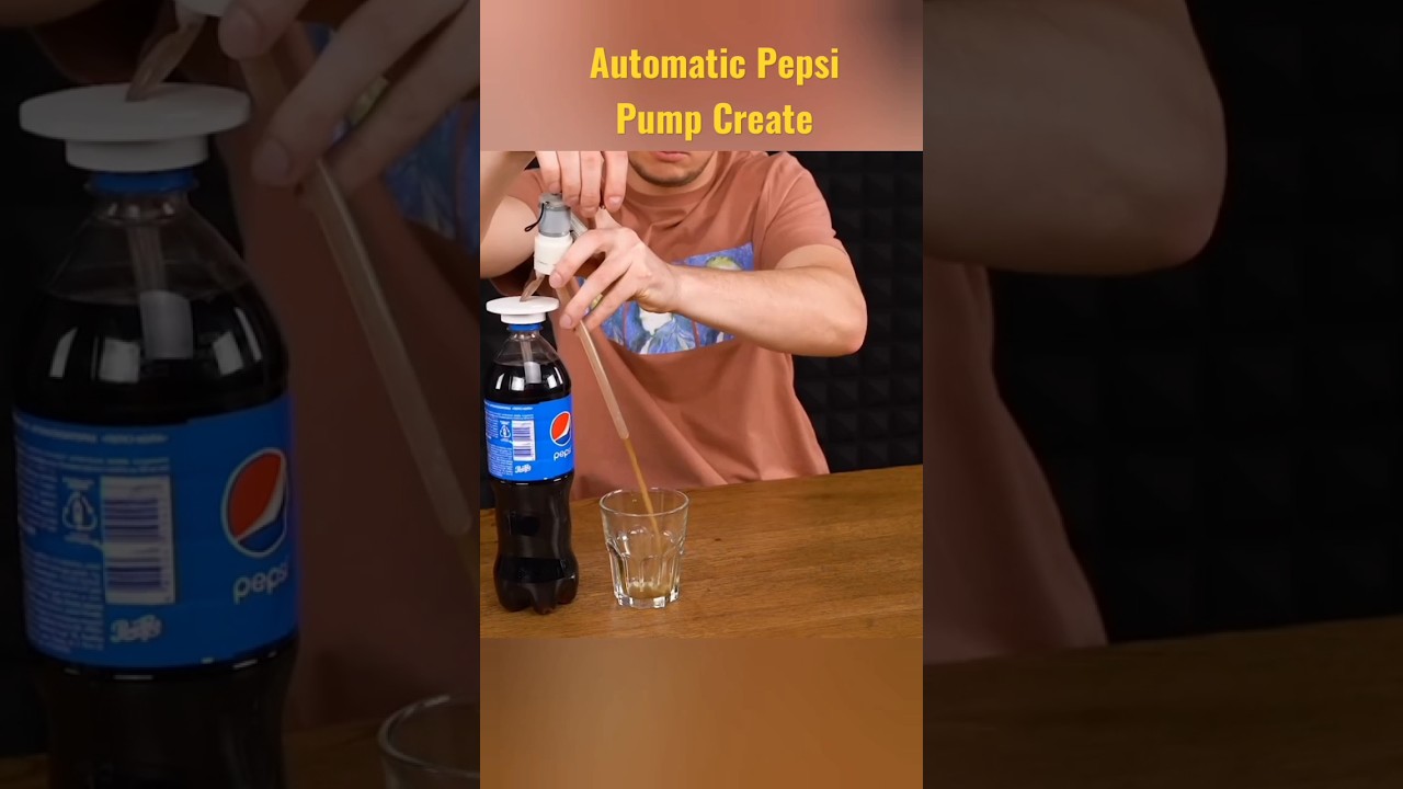 Automatic Pepsi Pump #youtubeshorts #shorts #ytshorts #short #ytshort