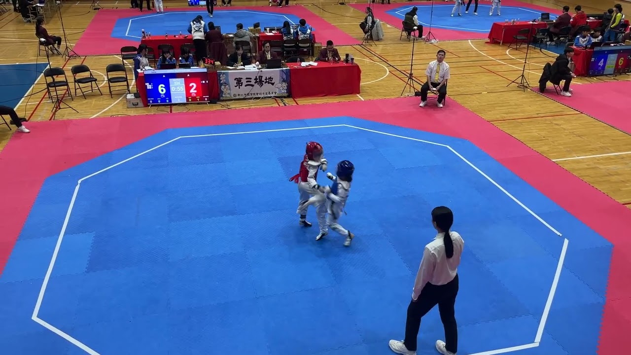 115/3/6市小運芷涵對打比賽