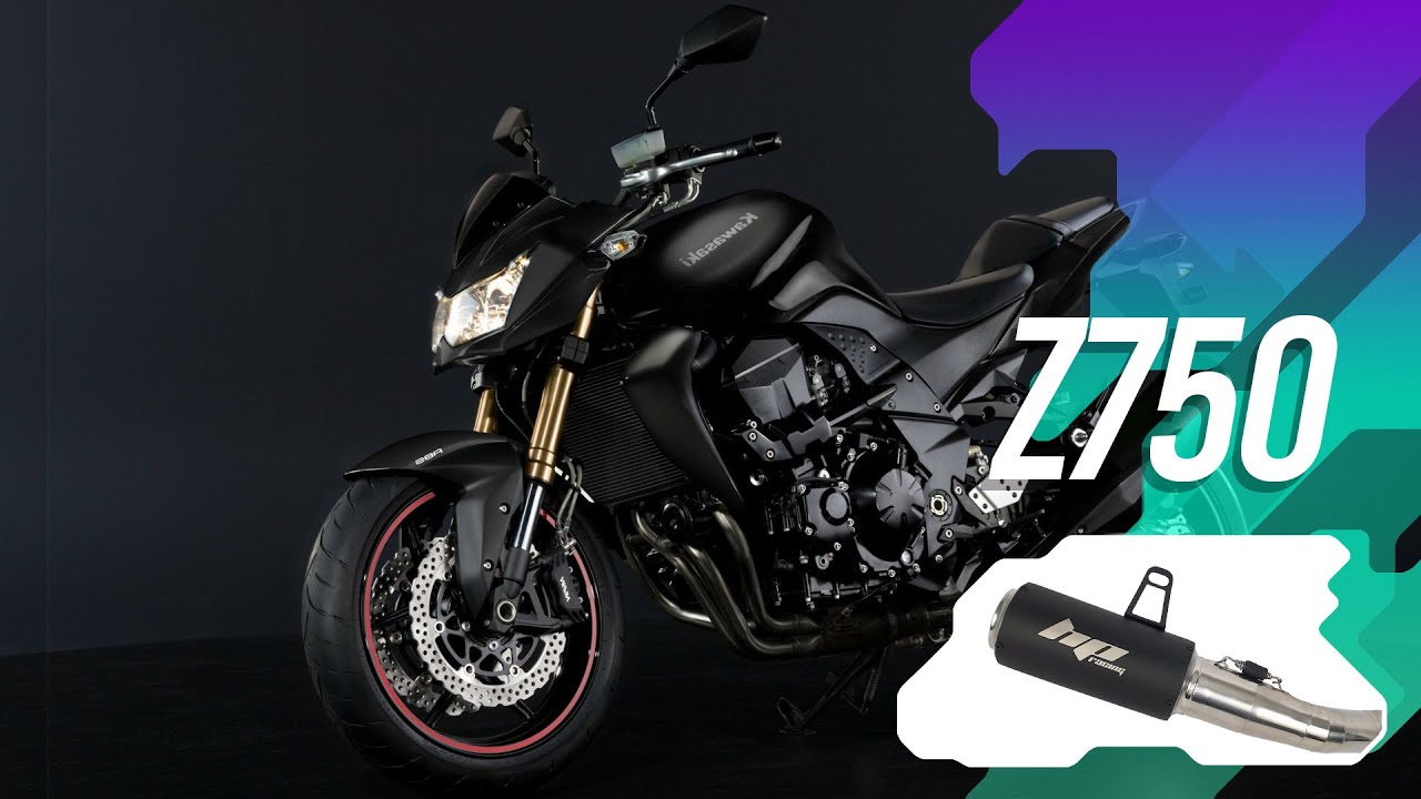 Z750 - KAWASAKI -  Escapamento Esportivo / Ponteira HP PRO - HP Racing Exhaust