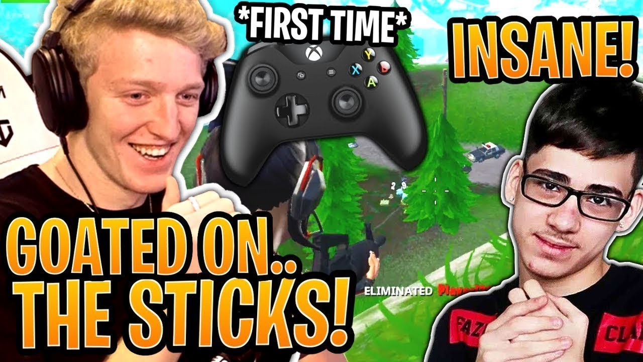 Tfue Plays on CONTROLLER & WINS!! (Fortnite Battle Royale)
