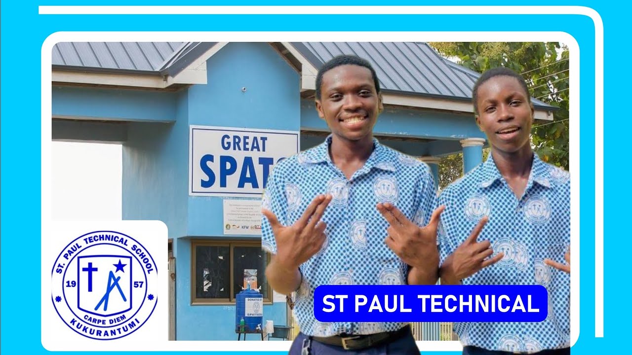 St.Paul Technical School  ( The Almighty Great SPATS ) Aerial view 4k