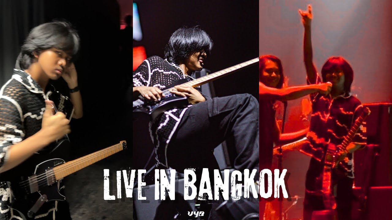 Lin Thant Live in Bangkok with Wanted Band