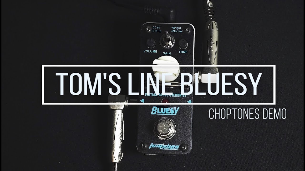 Tom's Line Pedals | ABY-3 Bluesy | Playthrough (Aroma Marshall Bluesbreaker Pedal)