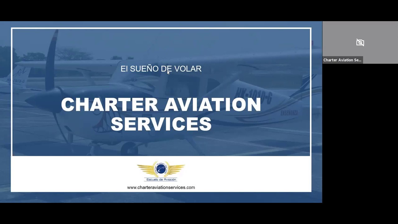 CURSO VIRTUAL RADIO TELEFONIA PARA AVIACIÓN ESCUELA DE VUELO CHARTER AVIATION SERVICES