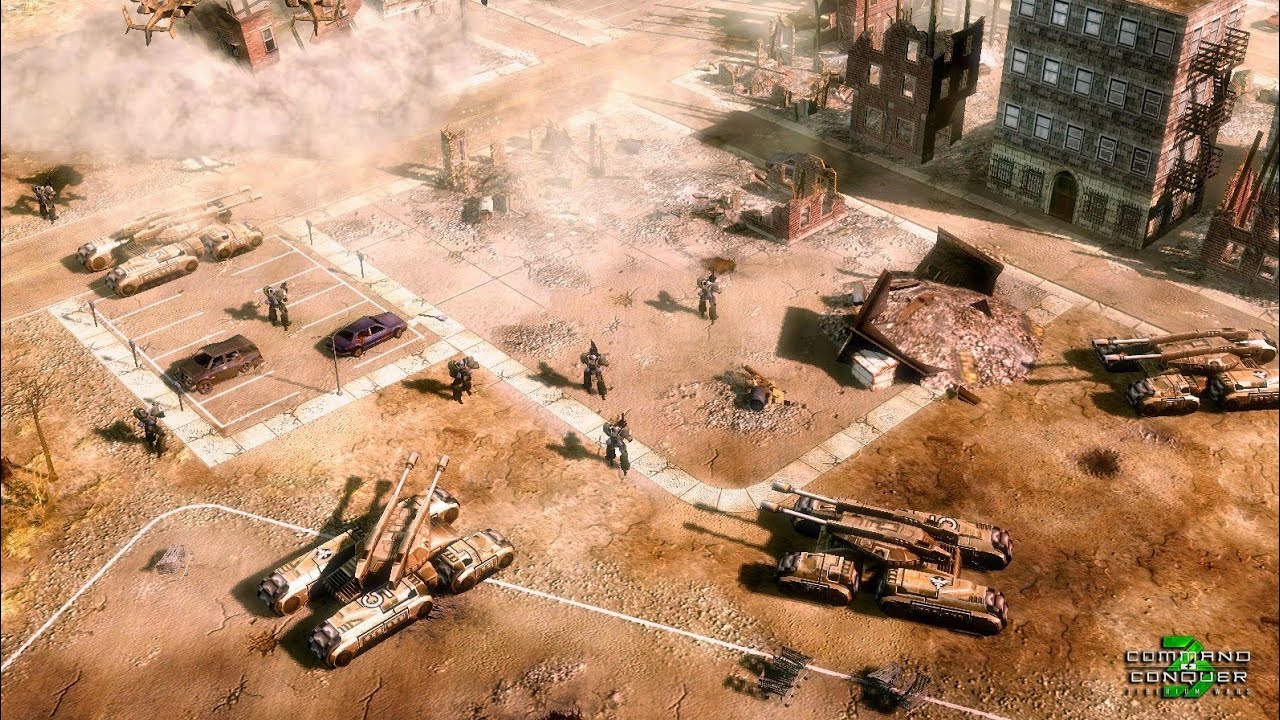 Command And Conquer 3:Tiberium Wars |GDI North Carolina Badlands Mission.