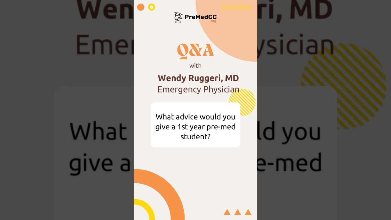 Advice for 1st Year PreMeds! #premed #medicine #medschool #premedadvice