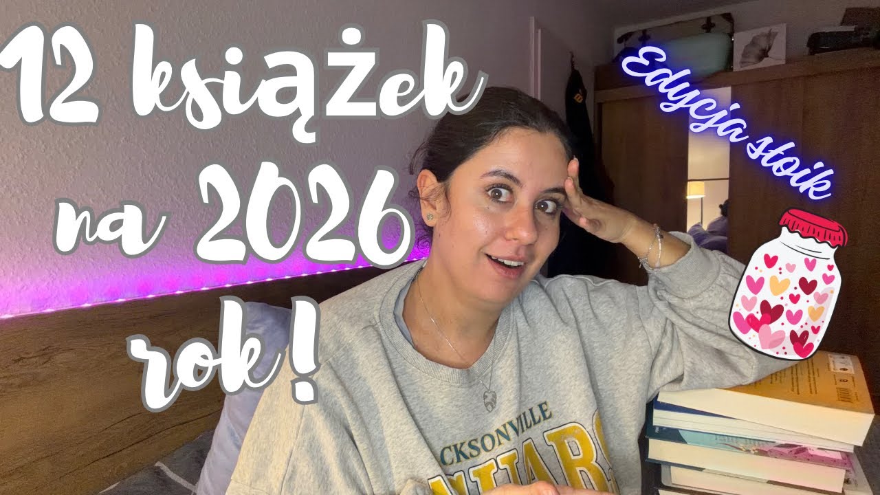 SŁOIK wybiera co będę czytać w 2026 roku!⭐️✨📚