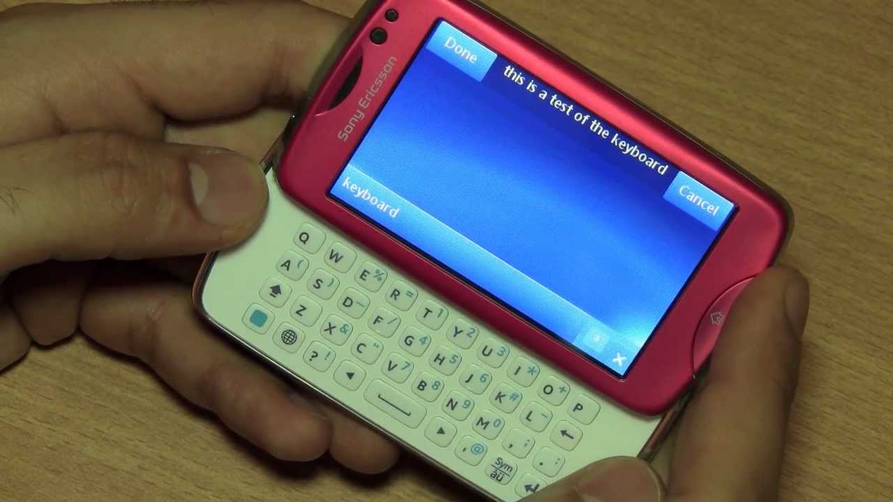 Sony Ericsson Txt Pro CK15i Unboxing and Review Cheap Qwerty Pink Slider