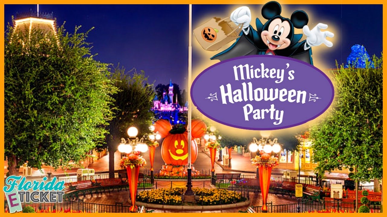 Florida E-Tick-or-Treat - 'Mickey's Halloween Party at Disneyland' - Oct. 8, 2016