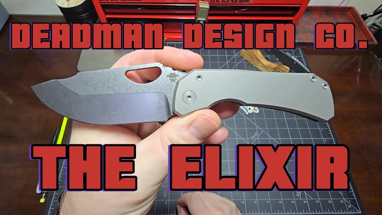Deadman Design Co. The Elixir — Прототип — Потрясающий нож! Жду не дождусь релиза!
