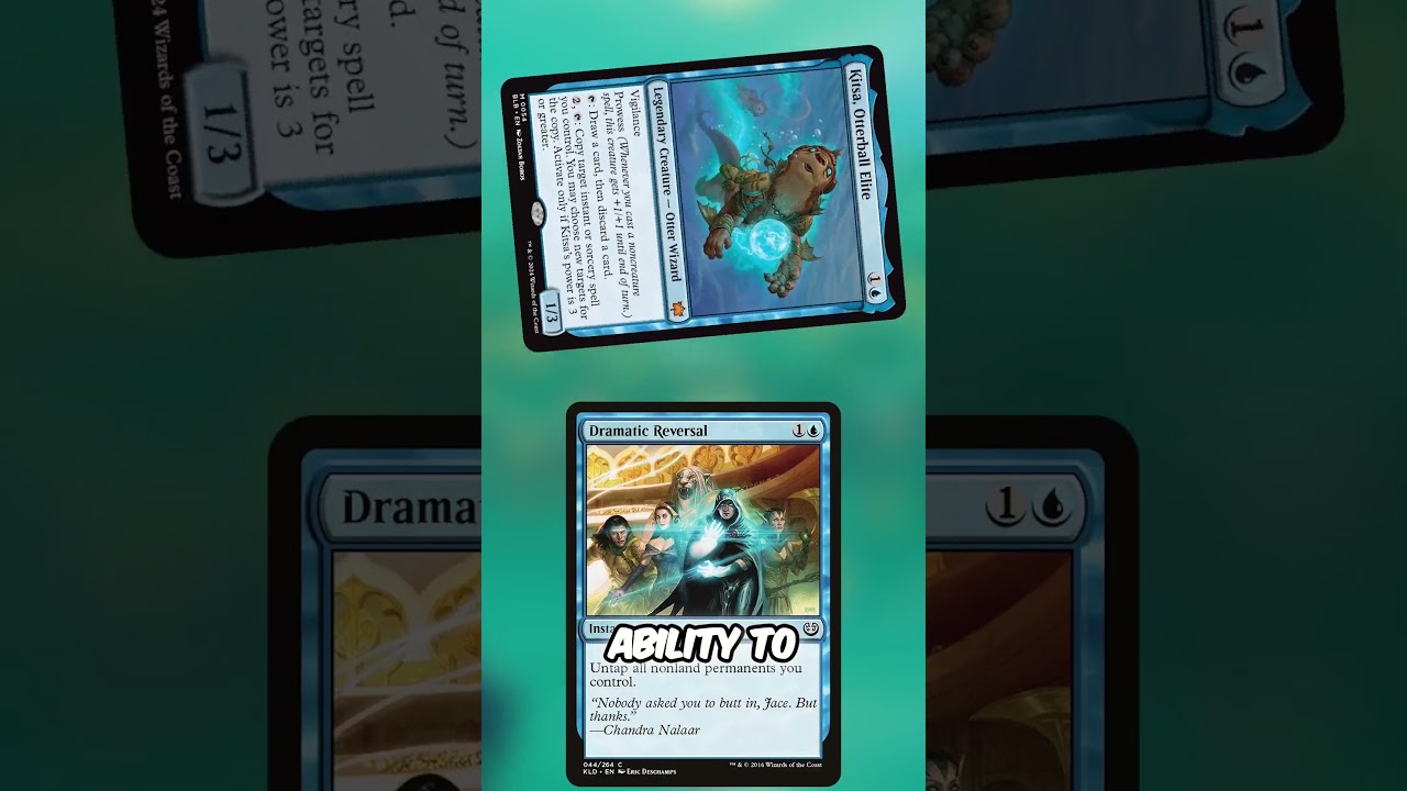 New Bloomburrow Otter Legend = Easy Infinite! | #MTG #Shorts