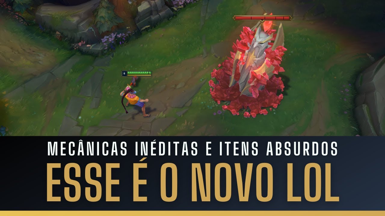 Testei o NOVO LOL! MEC&Acirc;NICAS IN&Eacute;DITAS e ITENS INACREDIT&Aacute;VEIS