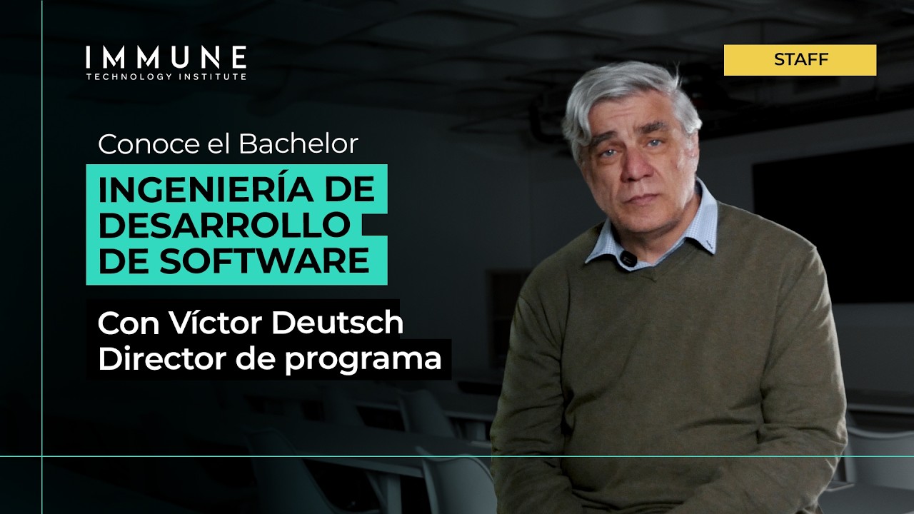 Conoce el Bachelor en Ingeniería de Desarrollo de Software