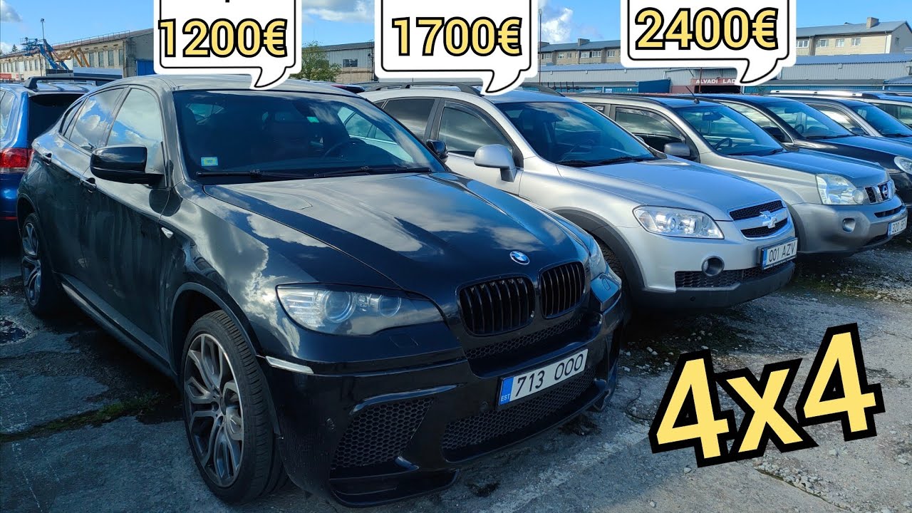 Цены Рухнули 1200 евро внедорожники в Европе автомобили из ЭСТОНИЯ город Таллинн