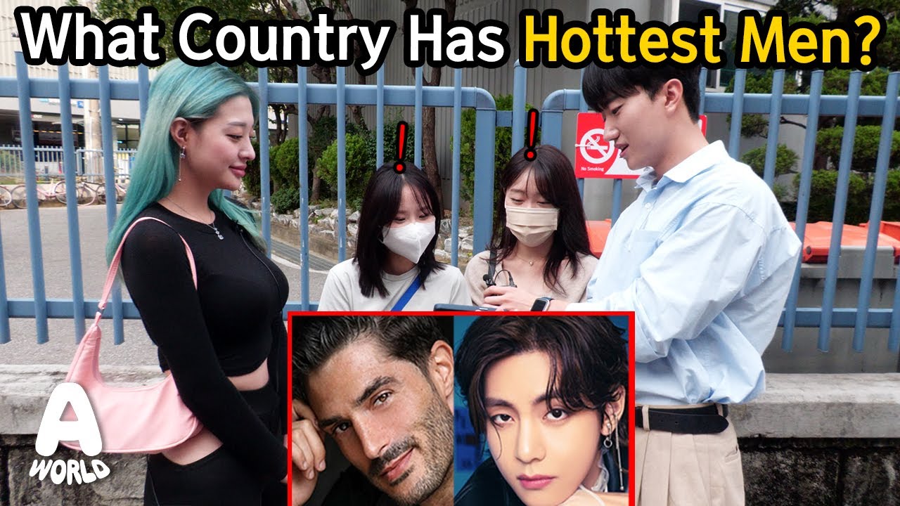 [Street Interview] Boy from Which Country is the MOST HANDSOME? Korean's ideal type world cup