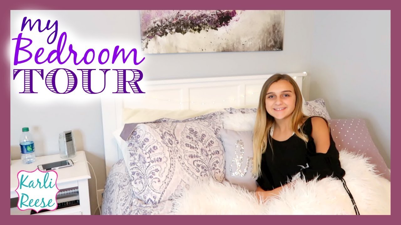 MY BEDROOM TOUR 2017!!