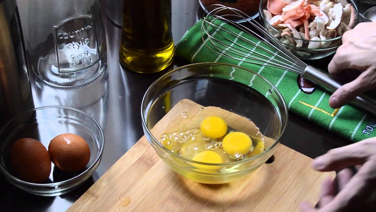 Omelete de Cogumelos