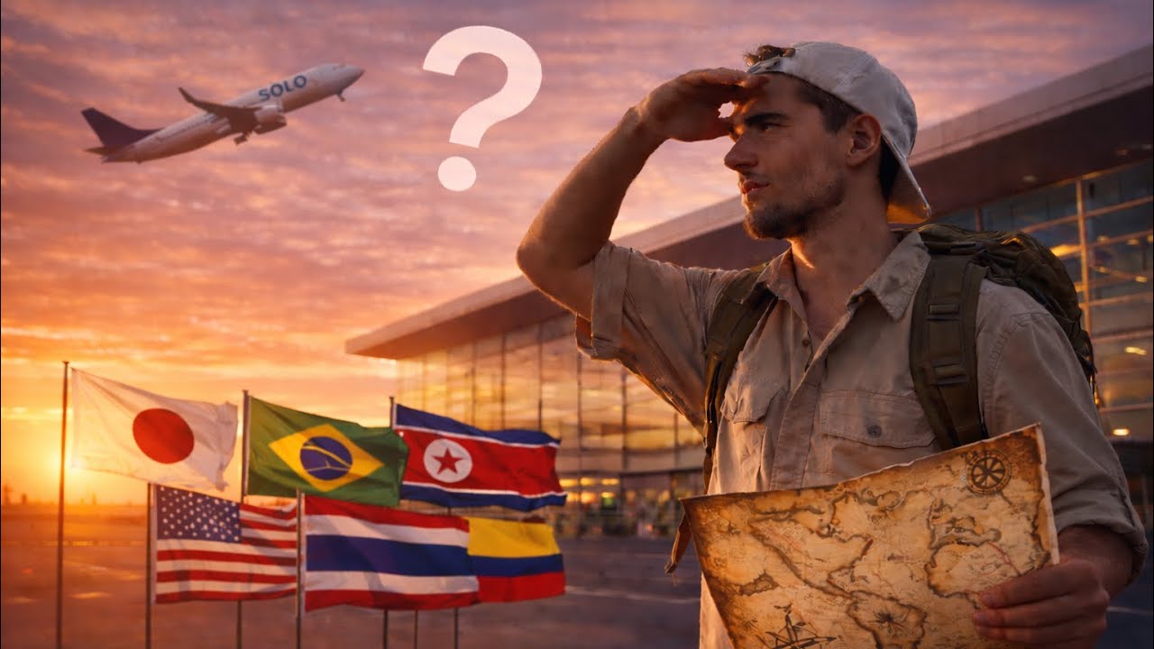 JE PARS SEUL A L'AUTRE BOUT DU MONDE