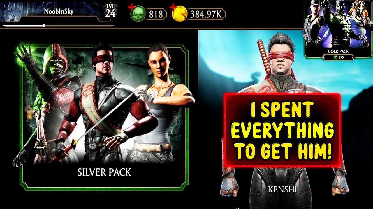 MK Mobile. I Grinded Souls and Koins for 1 WEEK for THIS??? Beginner Account Pack Opening.