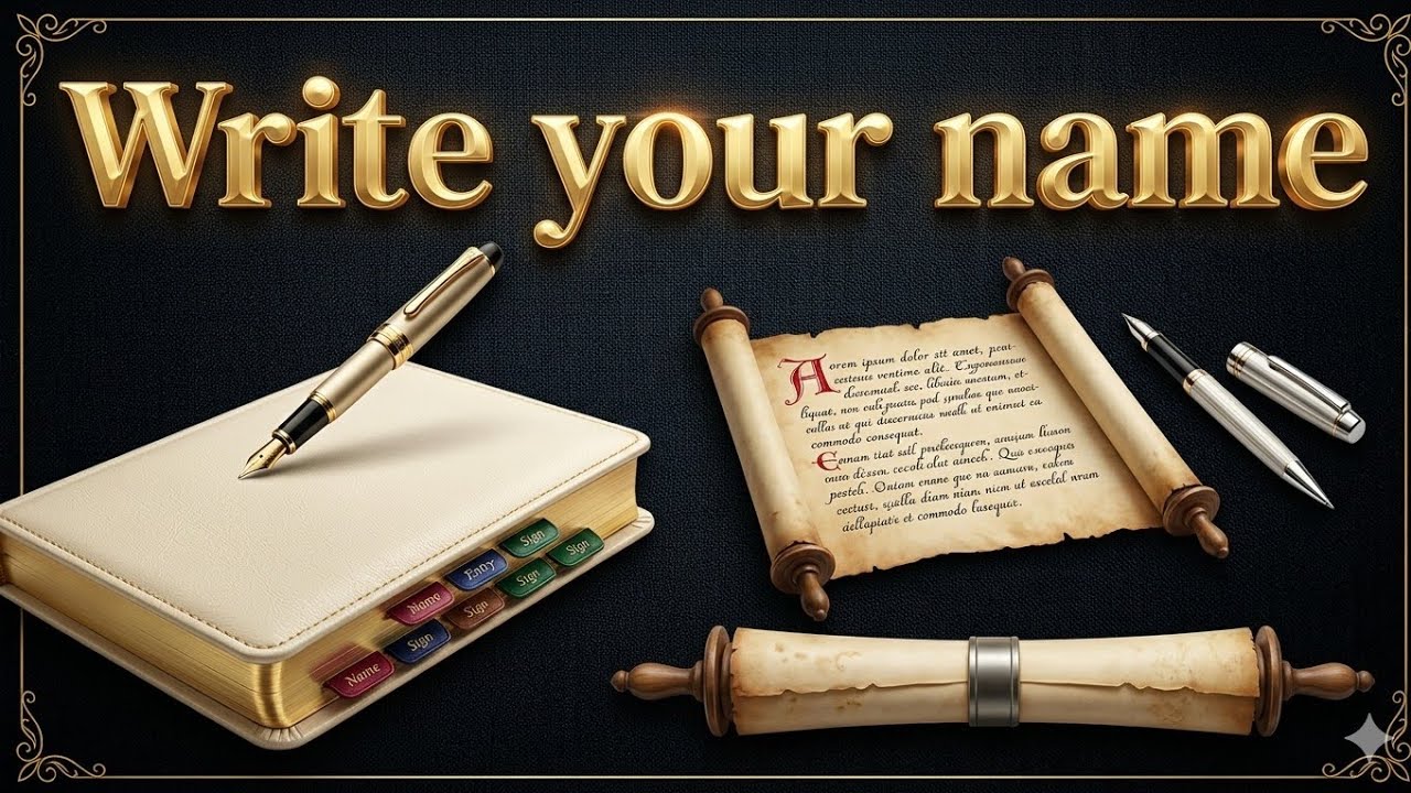 Writing Your Name LIVE ✨ | লাইভে আপনার নাম লিখছি, কমেন্ট করুন! ✍️