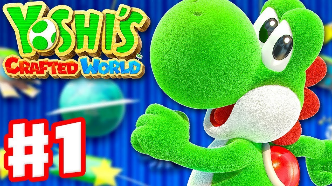 Kamek Yoshis und die Traurige Sonnenstatue - Yoshis Crafted World #1