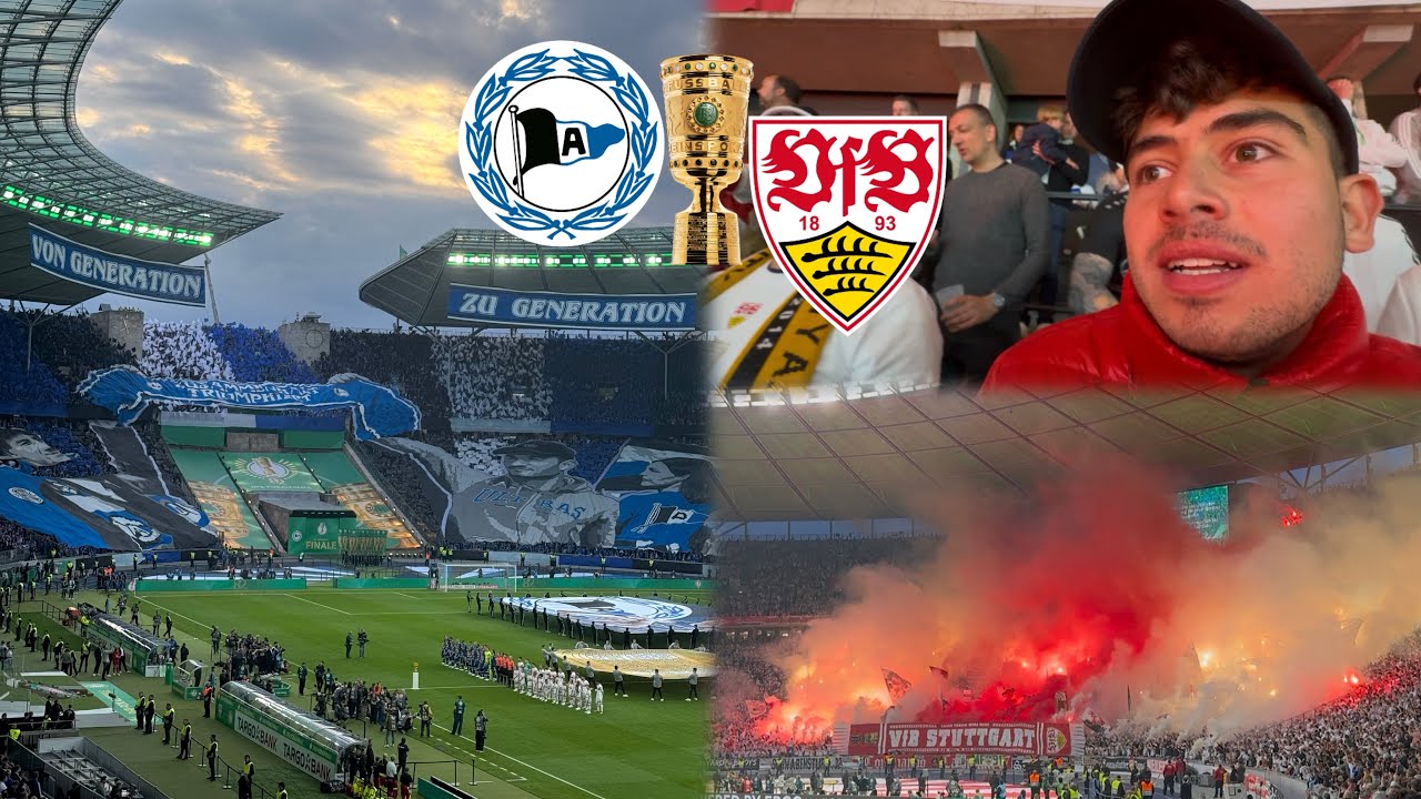 Fußballromantik pur😍 +Fanfest | Pokalfinale🏆 | ARMINIA BIELEFELD vs VfB STUTTGART | Stadionvlog
