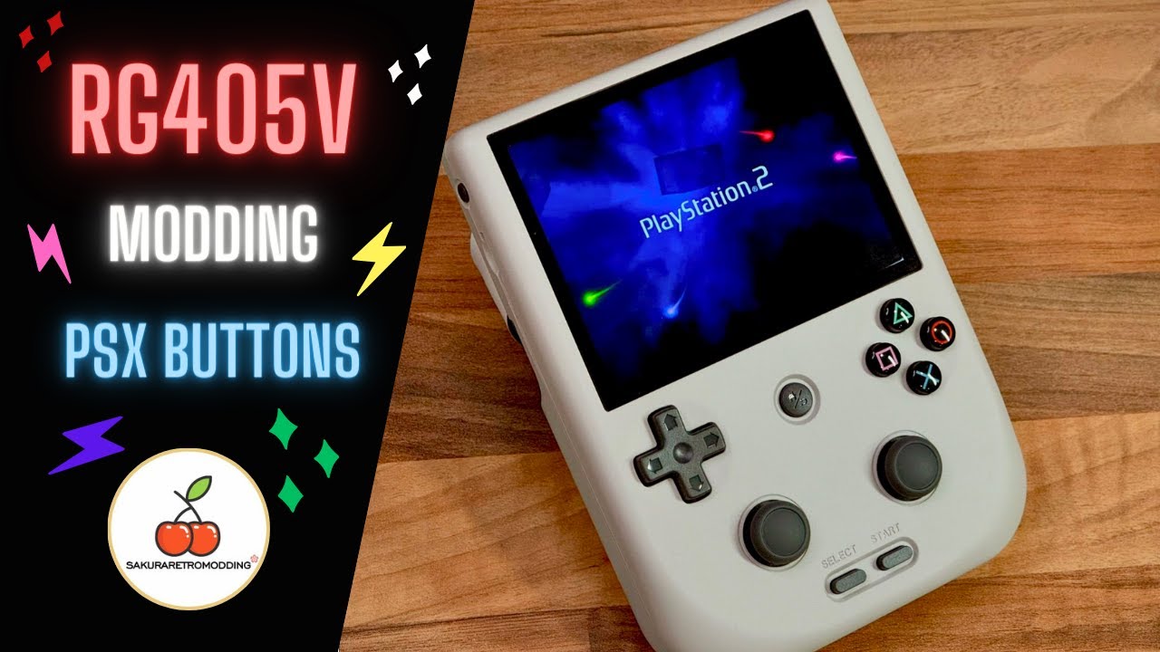 RG405V Psx Buttons Tutorial