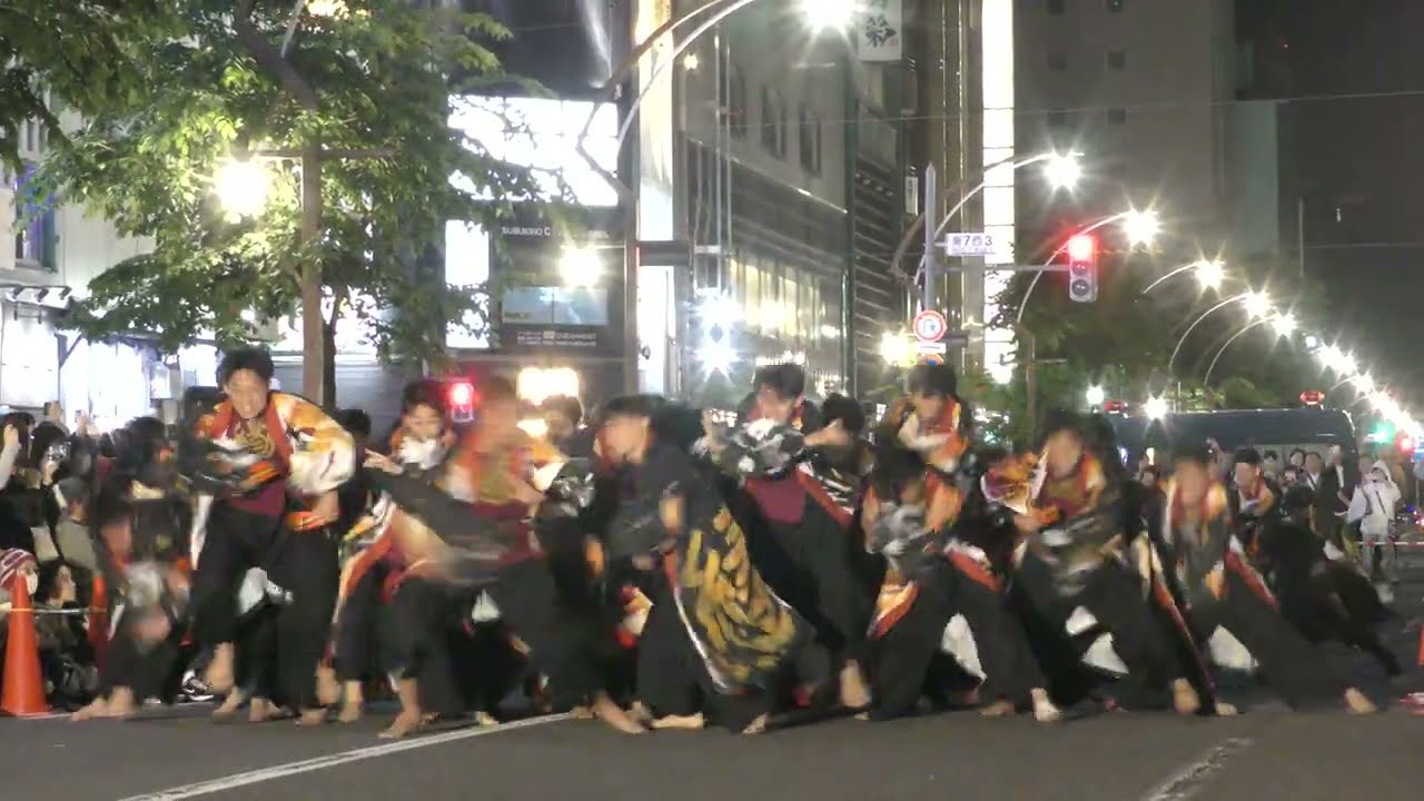 北海道大学”縁” 34回YOSAKOIｿｰﾗﾝ祭FUNKY！すすきの第2会場（1日目）