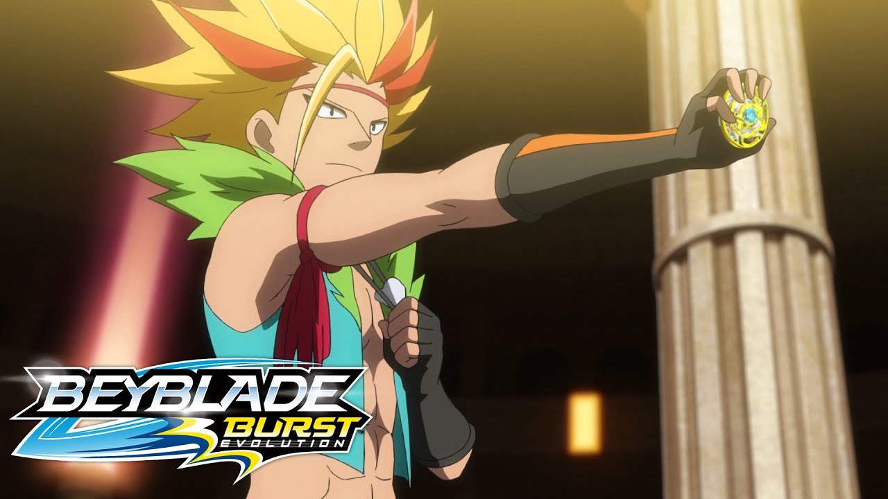 BEYBLADE BURST EVOLUTION Episode 14: Attack! Maximus Garuda!