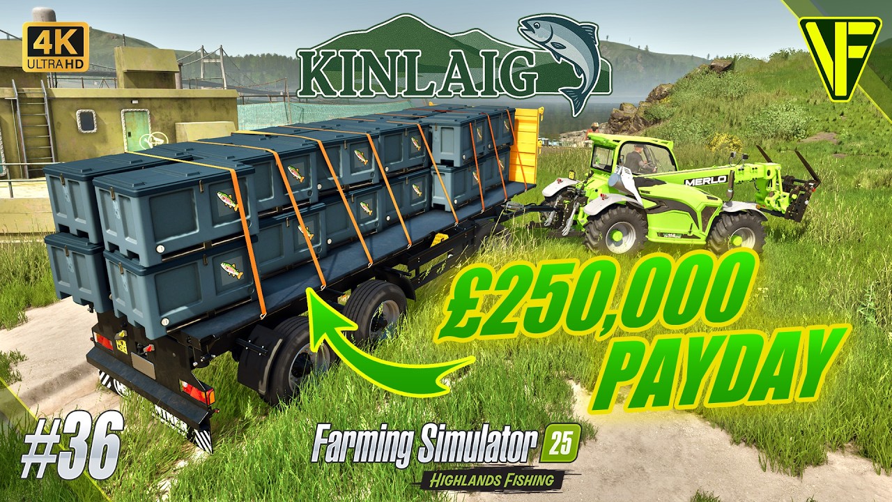 Our Biggest Payday Yet… What Do We Buy? | Kinlaig #36 | FS25 Highlands Fishing