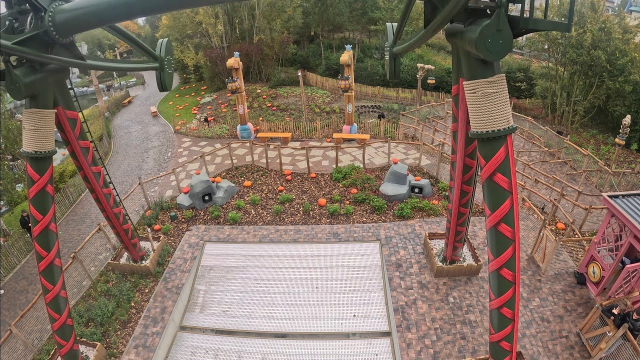 Wickie's Wervelwind | Plopsaland Belgium | OnRide 