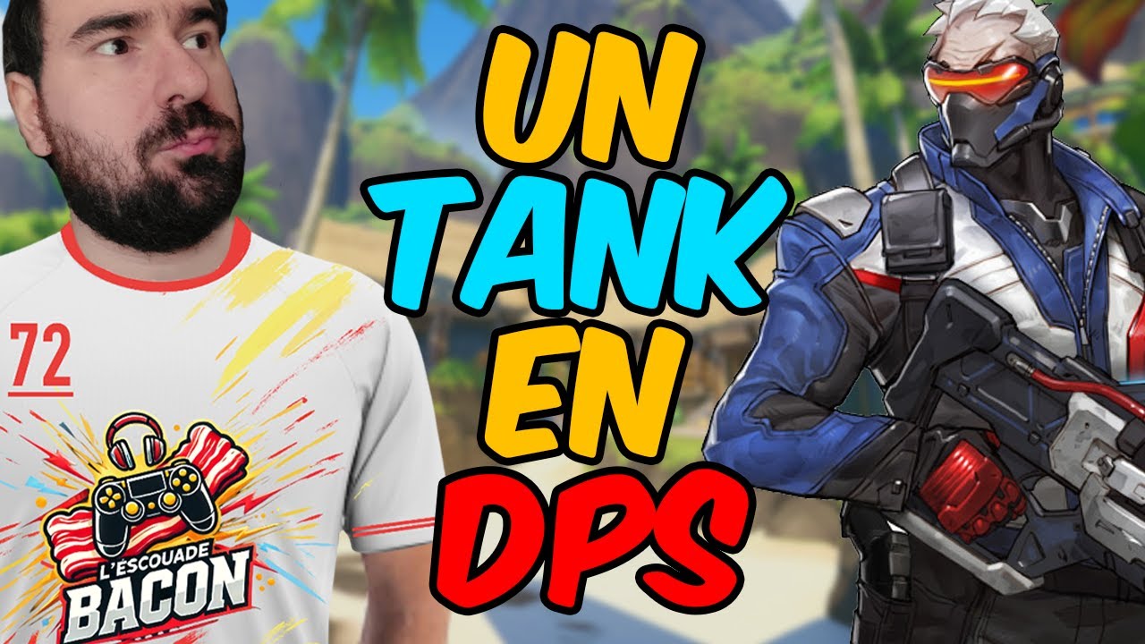 Un joueur TANK en DPS (ça semblait perdu j'ai 0 aim) - Overwatch 2