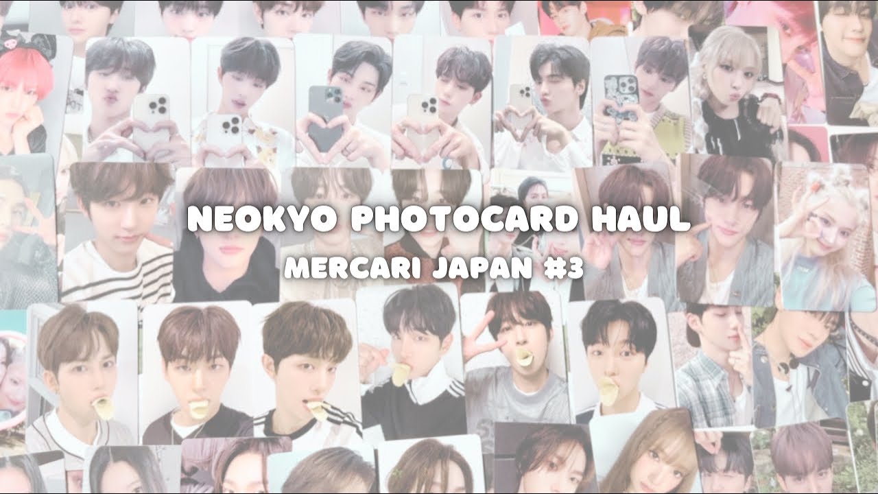 Neokyo photocard haul! #3 ft. straykids , drippin, lesserafim, nmixx & more!