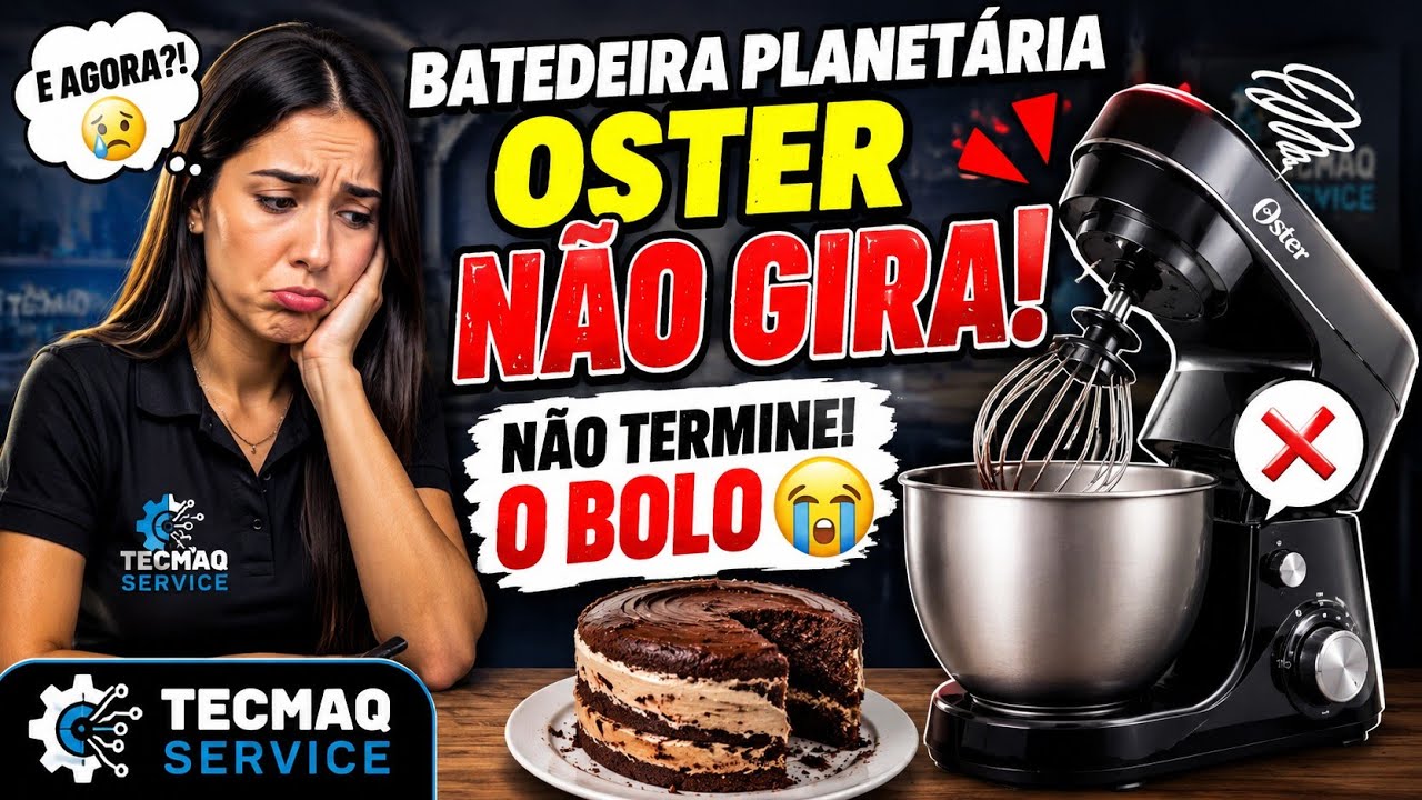 😭 BATEDEIRA PLANETÁRIA OSTER PERFORMACE NÃO GIRA, SUPER DICA SENSACIONAL 👏🏽😁