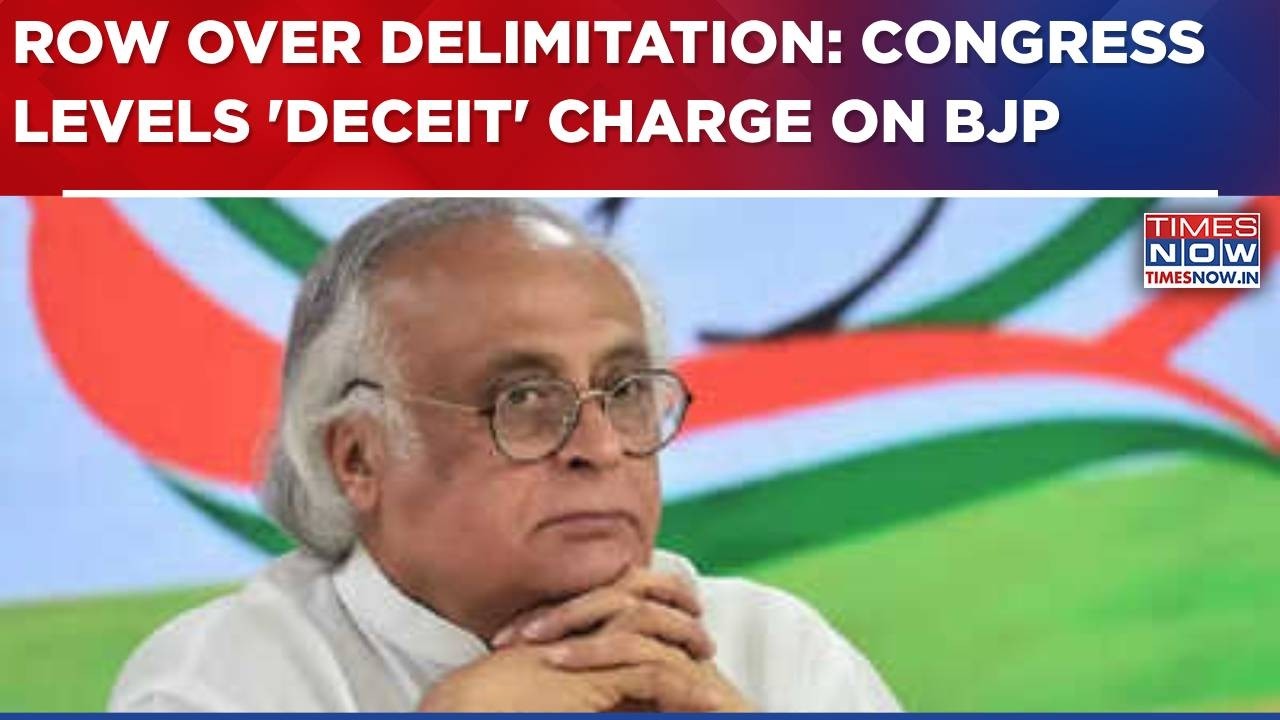 Congress Launches All-out Attack On BJP Over Delimitation; Jairam Ramesh Levels 'Deceit' Charge