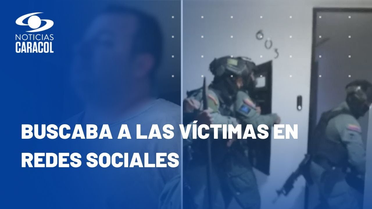 Capturan a estadounidense que pagaba por abusar de menores en Medellín