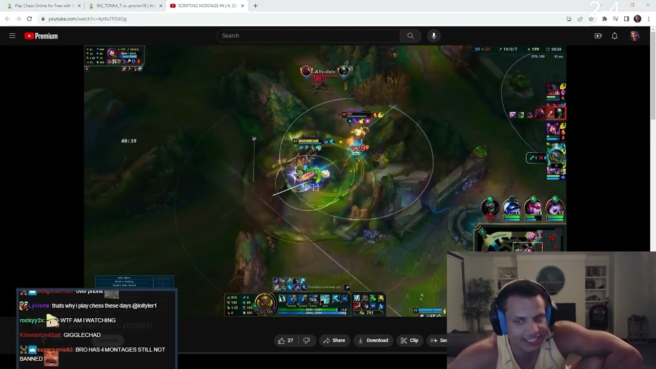 tyler1 о просмотре монтажа сценария в высоком рейтинге