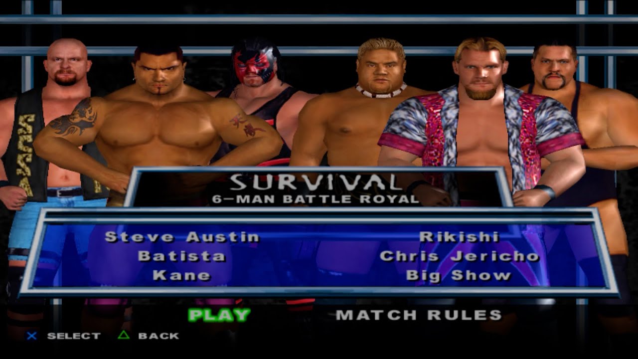 WWE SmackDown! Here Comes the Pain - SURVIVAL