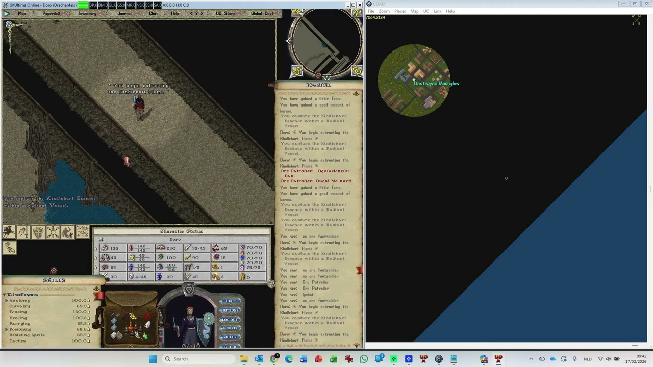Ultima Online - Kindlehart Essence collecting