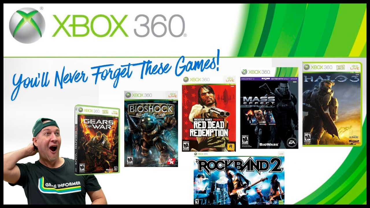 🎮 Вы никогда не забудете эти игры для Xbox 360 🕹️