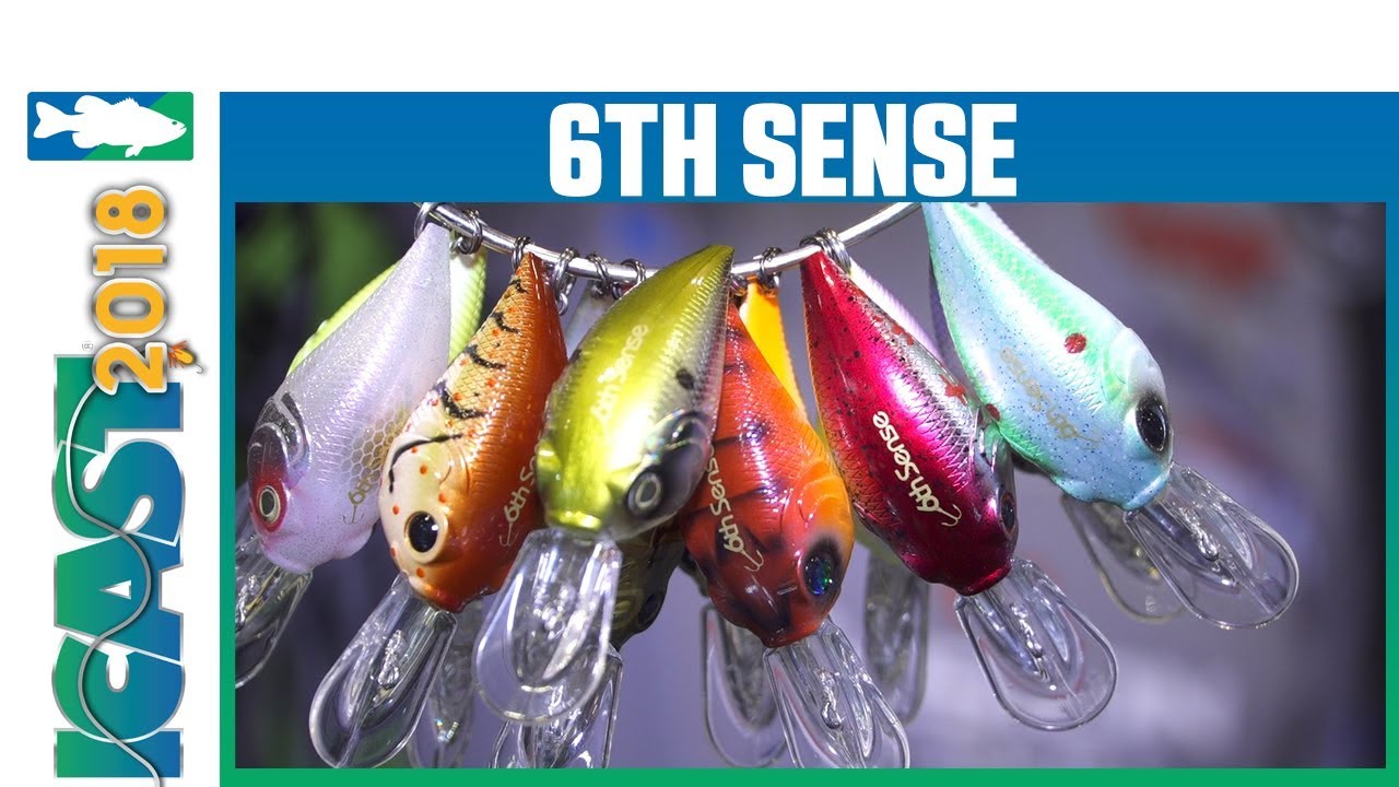 6th Sense Curve 55 Crankbait Colors with Luke Dunkin | iCast 2018