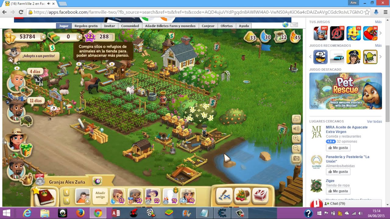 Como conseguir Monedas Niveles y Animales -Gratis¡¡¡¡ en FarmVille 2