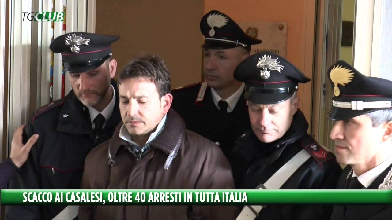 SCACCO AI CASALESI, OLTRE 40 ARRESTI IN TUTTA ITALIA