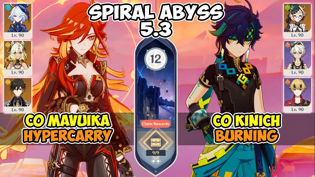 C0 Mavuika Hypercarry & C0 Kinich Burning | Spiral Abyss 5.3 | Genshin Impact