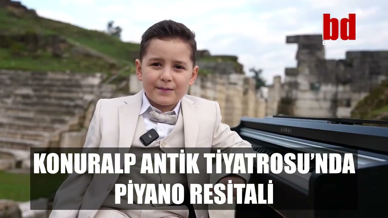 KONURALP ANTİK TİYATROSU’NDA PİYANO RESİTALİ