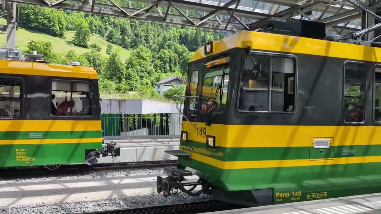 Frutigen, Lauterbrunnen, Wengen And Spiez Switzerland 