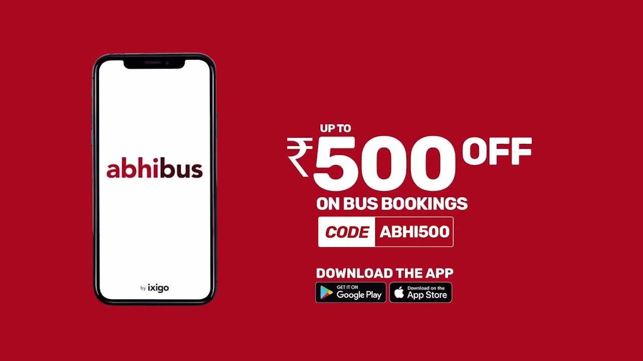 AbhiBus &ndash; India's Fastest Bus Booking App - Use Code:  ABHI500